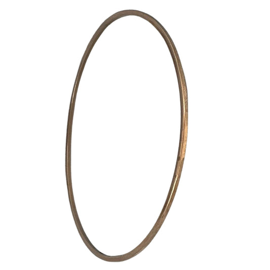 14k Rose Gold 8-Inch KEVAGOLD Flat Bangle