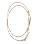 14k Rose Gold KEVAGOLD 10" Hook Hoops